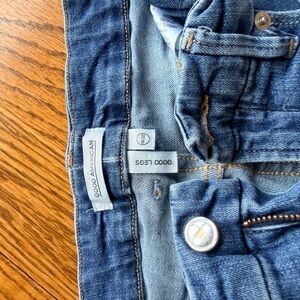 Good American Denim Jeans with Button Detail